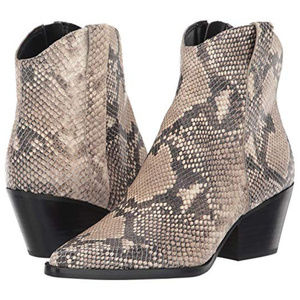 Dolce Vita Serra Boots in Snakeskin (Never Worn)